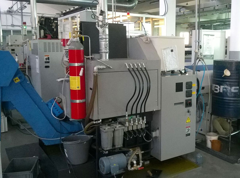 SENTINELLA® fire extinguishing system for machine tools